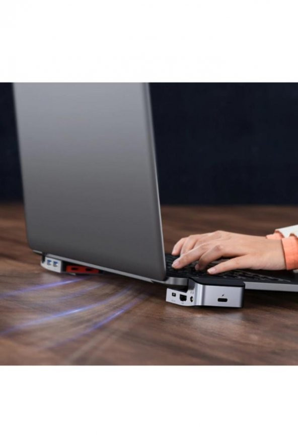 Baseus Armor Age 9in1 Type-C Çok Fonksiyonlu HUB HDMI RJ45 USB 3.0 - 5