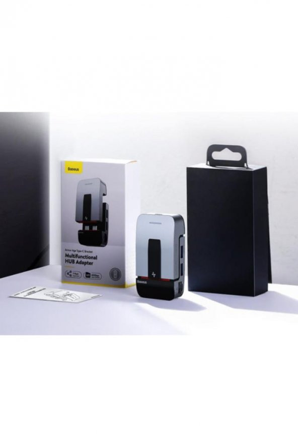 Baseus Armor Age 9in1 Type-C Çok Fonksiyonlu HUB HDMI RJ45 USB 3.0 - 7