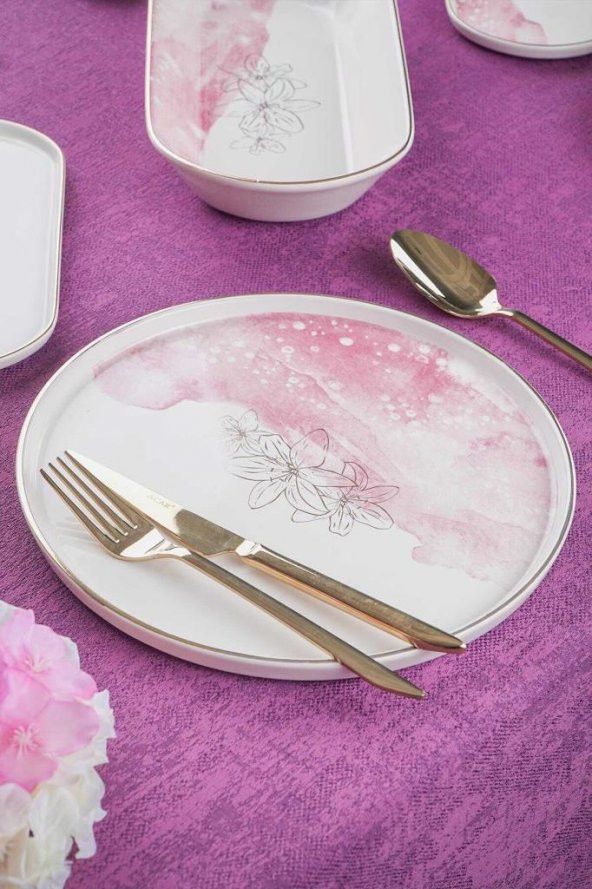 Acar Adore 27 Parça 6 Kişilik Yemek Takımı XSH-21-0490 - 2