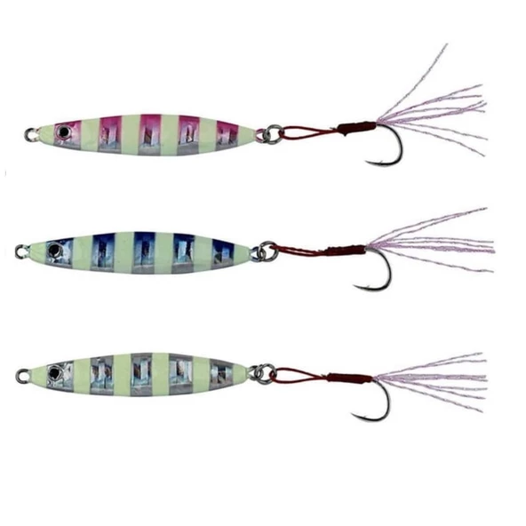 Savage Gear Psycho Sprat Lrf Jig Yem 3Adet Set Turkish Zebra Mix - 2