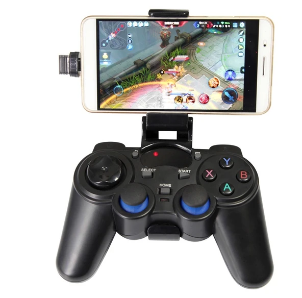 TriLine 2.4Ghz Android Telefon Kablosuz Oyun Kolu Gamepad PC TV Box PS3 - Resim 3