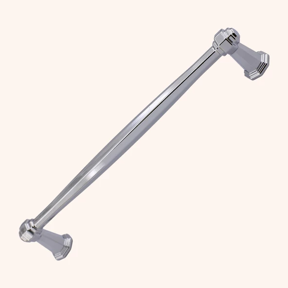 Sütun Mobilya Mutfak Dolabı Çekmece Dolap Kapak Kulpu Düz Metal Kulp Kulbu Kulpu 224 Mm Krom - 5
