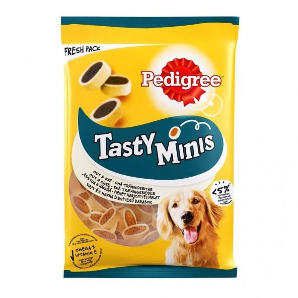 Pedigree Tasty Minis Sığır Etli ve Peynirli Köpek Ödül Maması 140 Gr