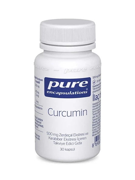 Pure Encapsulations Curcumin 500 mg 30 Kapsül ürün görseli