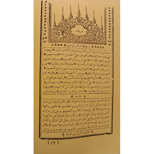 Mirkatü'l vusul fi ilmi'l usul / Molla Hüsrev - 2