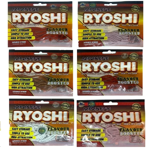 Effe Japanese Ryoshi 12cm Kokulu Lrf Silikon Yapay yem