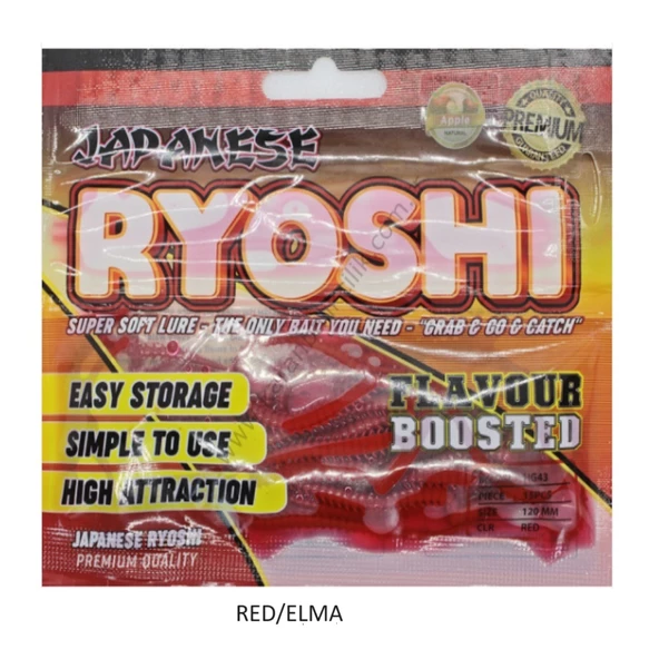 Effe Japanese Ryoshi 12cm Kokulu Lrf Silikon Yapay yem - 6