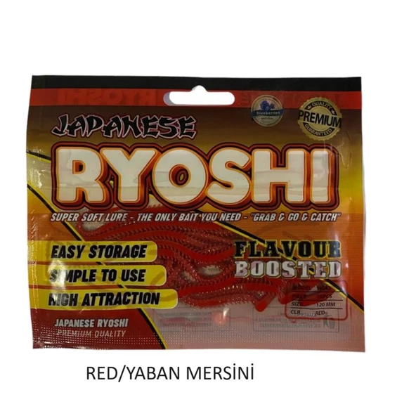 Effe Japanese Ryoshi 12cm Kokulu Lrf Silikon Yapay yem - 2