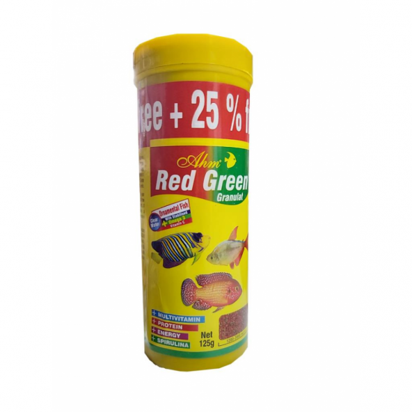 Ahm Red Green Granulat %25 Free 300 Ml Skt: 01/2026