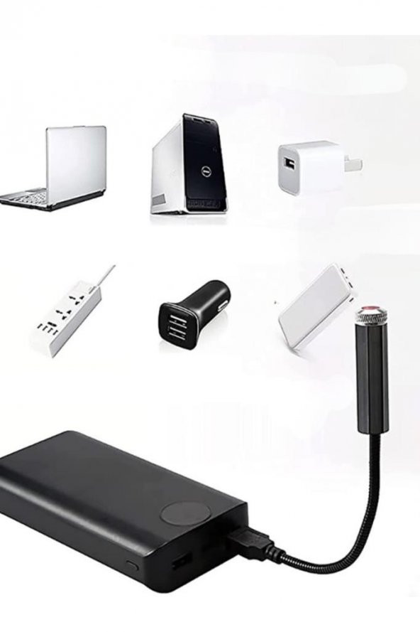 Araç Içi Usb Ayak Altı Tavan Led Aydınlatma Disko Işık Ev Oda Dekorasyon Gece Lambası - 6