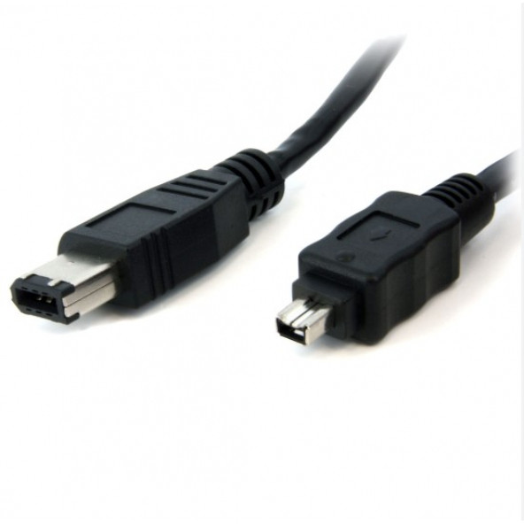 Firewire IEEE 1394 6 Pin Dişi USB Erkek Dönüştürücü Kablo - 2