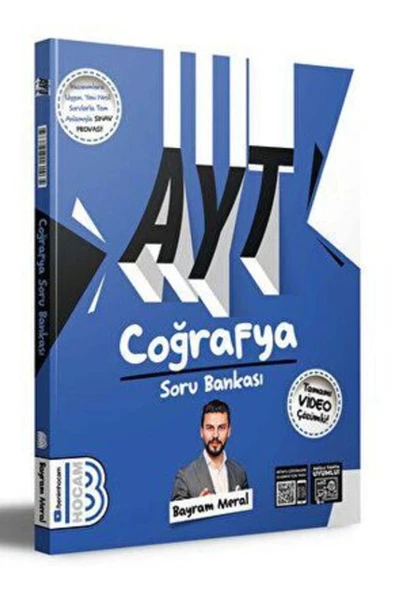 AYT 2023 COĞRAFYA VİDEO DESTEKLİ SORU BANKASI  BENİM HOCAM