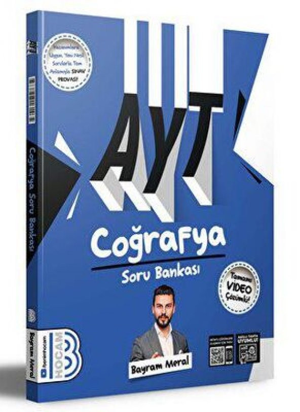AYT 2023 COĞRAFYA VİDEO DESTEKLİ SORU BANKASI  BENİM HOCAM