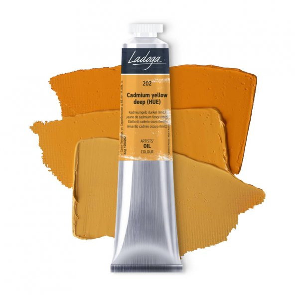 St. Petersburg Ladoga Yağlı Boya 46 ml Cadmium Yellow Deep (Hue) 202