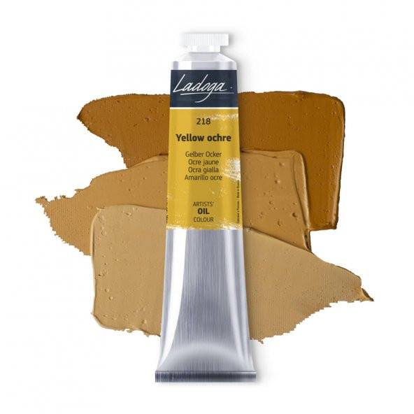 St. Petersburg Ladoga Yağlı Boya 46 ml Yellow Ochre 218