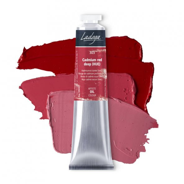 St. Petersburg Ladoga Yağlı Boya 46 ml Cadmium Red Deep (Hue) 303