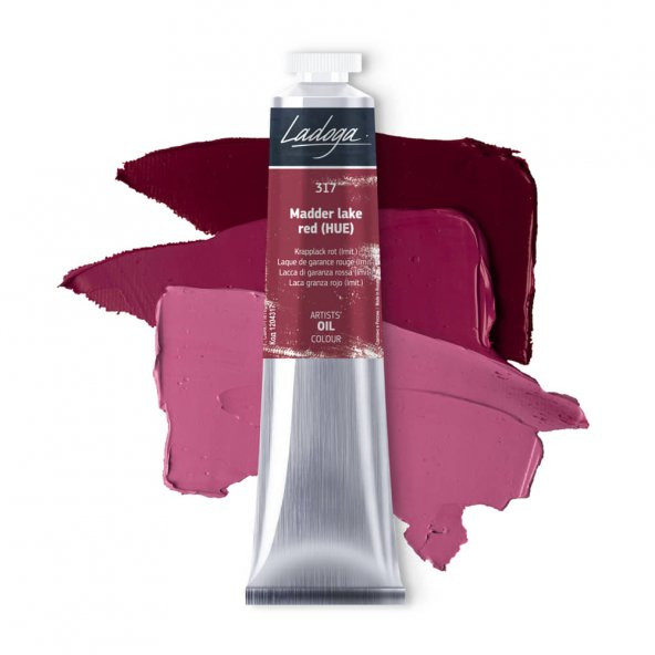 St. Petersburg Ladoga Yağlı Boya 46 ml Madder Lake Red (Hue) 317