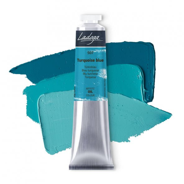 St. Petersburg Ladoga Yağlı Boya 46 ml Turquoise Blue 507