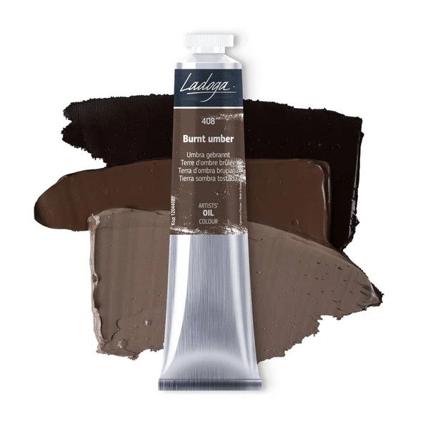St. Petersburg Ladoga Yağlı Boya 46 ml Burnt Umber 408