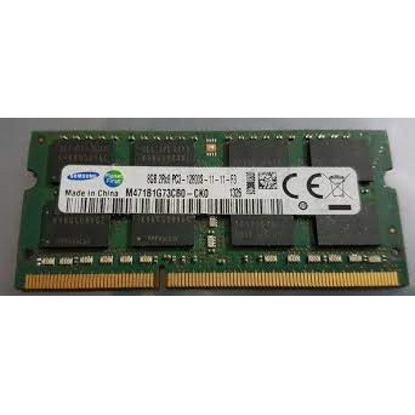 Samsung M471B1G73CB0-CK0 8GB DDR3 1600Mhz PC3-12800 DDR3-1600MHz CL11 204-Pin 1.5V NOTEBOOK RAM BELLEK