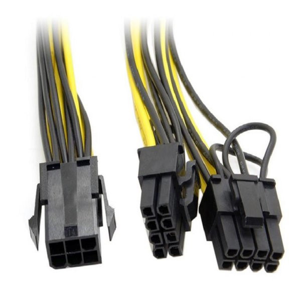 SpeedUF 4302 Pci e 8 Pin (6+2) 2X Pci-e Ekran Kartı Power Çoklayıcı Kablosu - 3