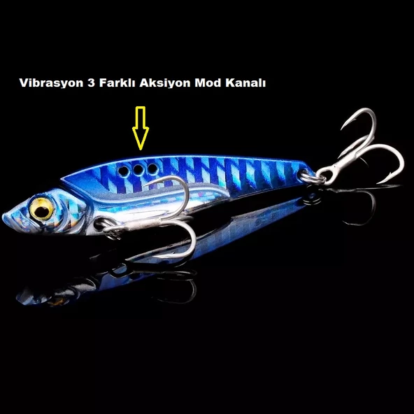Jig Yem 20gr. Vibrasyon Lures Sahte Yem Rapala LevrekLüferÇinekopPalamutYapayYemRapala - 2
