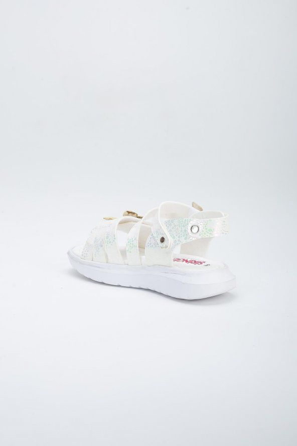 Şirinbebe Şiringenç Kelebek Model Sedef Kız Bebek Çocuk Sandalet - 5
