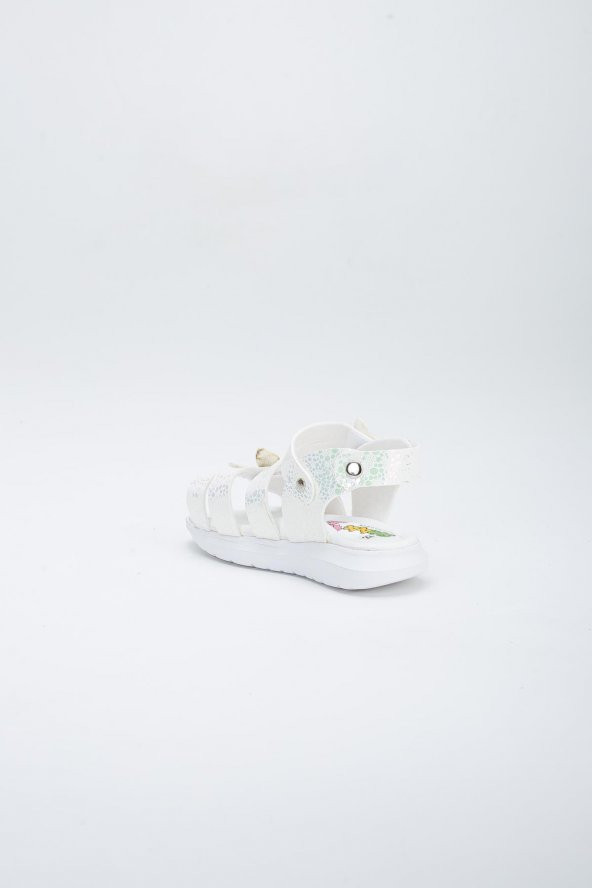 Şirinbebe Şiringenç Kelebek Model Sedef Kız Bebek Çocuk Sandalet - 8