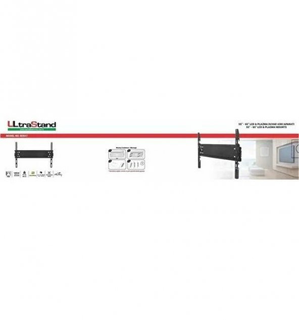 UltraStand B-2877 Sabit 22"-32"-42" Askı Aparatı - 2