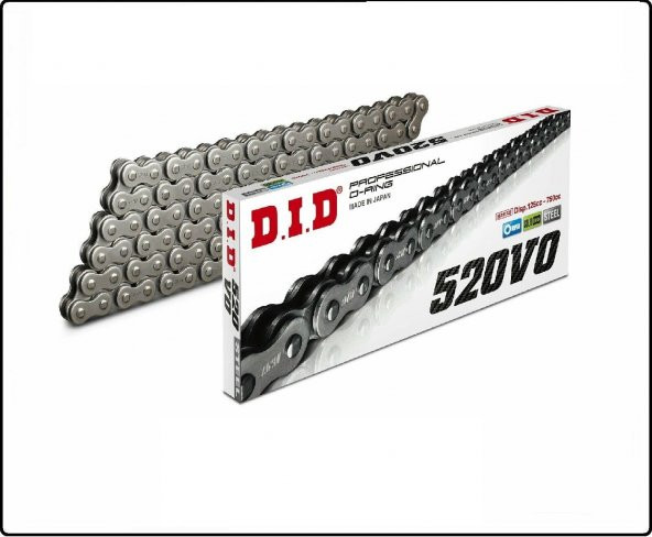 Did 520-118 Oring 2018-2023 KTM 250 EXC Six Days TPI Uyumlu Zincir Oring Çelik Renk - Resim 3