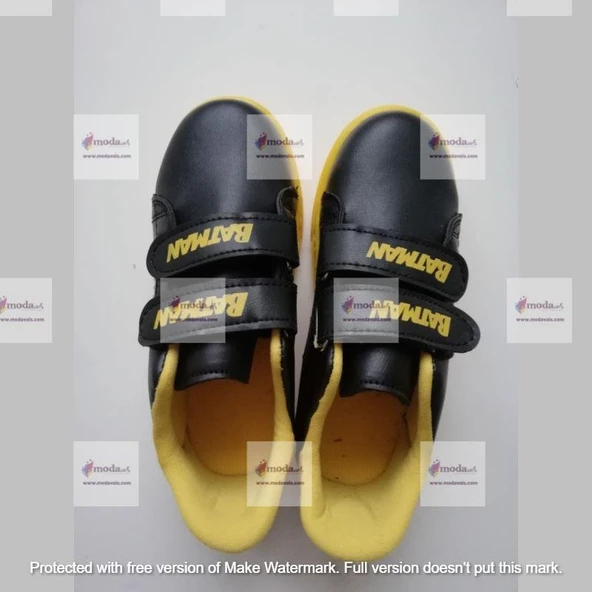 MODAVALS ÇİZGİ FİLM KARAKTERLİ BATMAN ERKEK ÇOCUK SPOR AYAKKABI - 8