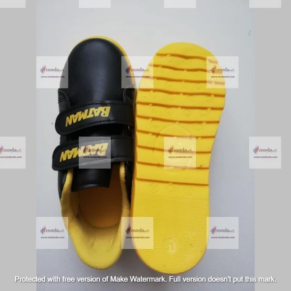 MODAVALS ÇİZGİ FİLM KARAKTERLİ BATMAN ERKEK ÇOCUK SPOR AYAKKABI - 7