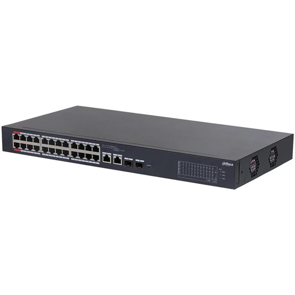 Dahua 24 Port 100Mbps Cloud PoE (CS4226-24ET-375) - 2