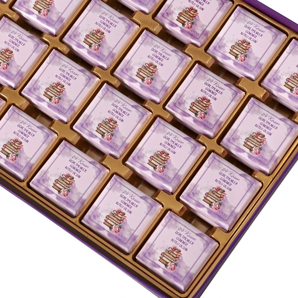 24 Kasım Öğretmenler Günü Çikolatası