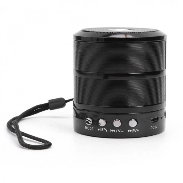 TT WS-887 Mini Metal Bluetooth Hoparlör TF Kart / USB /FM - 9