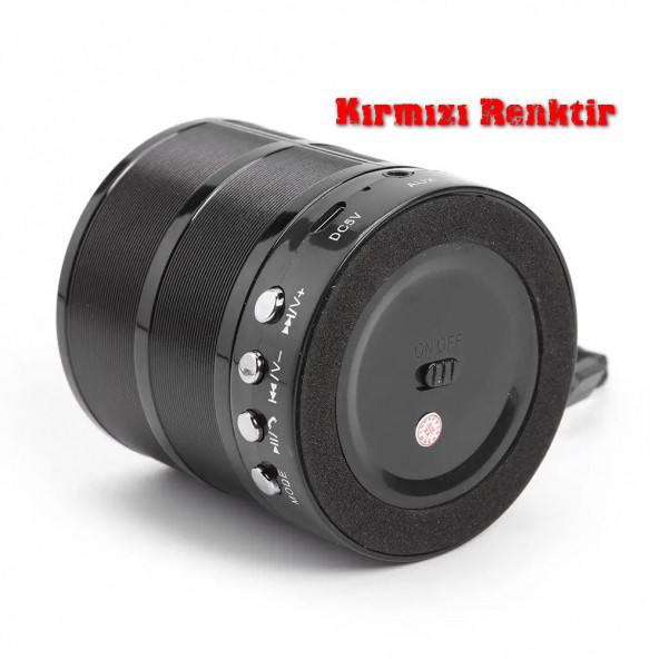 TT WS-887 Mini Metal Bluetooth Hoparlör TF Kart / USB /FM - 12