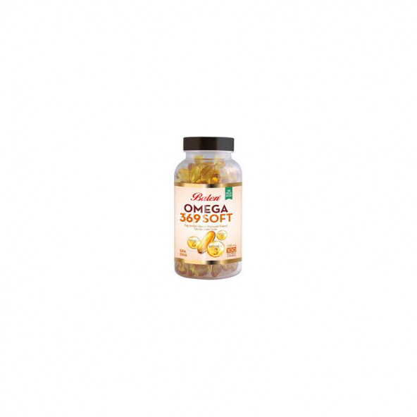 Balen Omega 3,6,9 Soft Yağ Asitleri Içeren Yumuşak Kapsül 1380Mg 100Kapsül