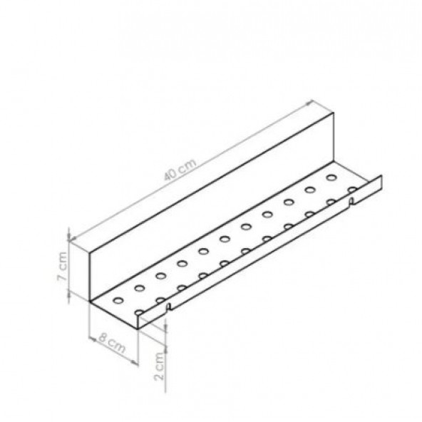 Metal Banyo Rafı- Şampuanlık - Şampuan Düzenleyici - 3