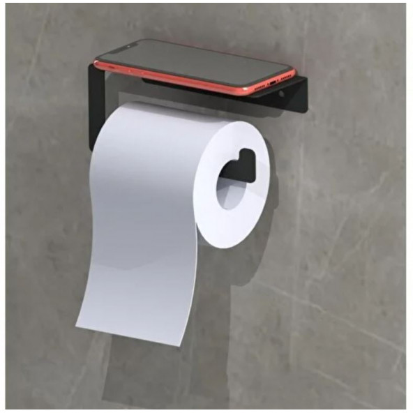 Dione Store Metal Banyo Havlu Askılığı ve Tuvalut Kağıdı Askılığı 2'li Set - 3