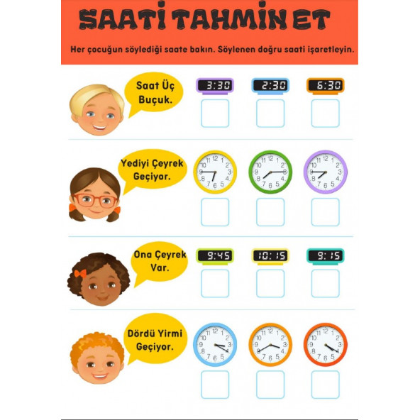 Miniklere Eğlenceli Matematik Kitap Seti (5-8 Yaş İçindir) - 9