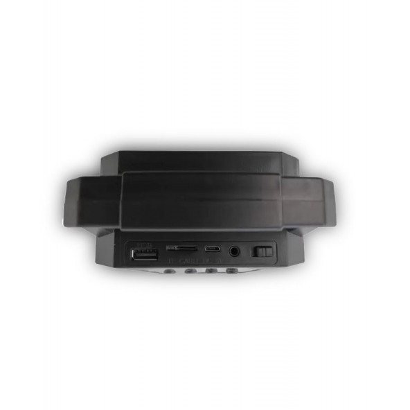 Portatif Taşınabilir Şarjlı Bluetooth Hoparlör RS-317  USB hafıza kartı FM Radyo özellikli - 3