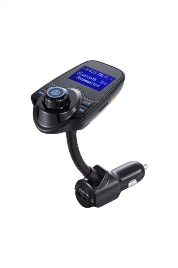 T10 Wifi Bluetooth Araç Kiti Fm Usb Fm Transmitter + Araç Kiti