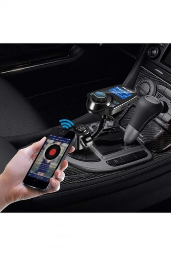 Kingboss T10 Wifi Bluetooth Araç Kiti Fm Usb Fm Transmitter + Araç Kiti - 2