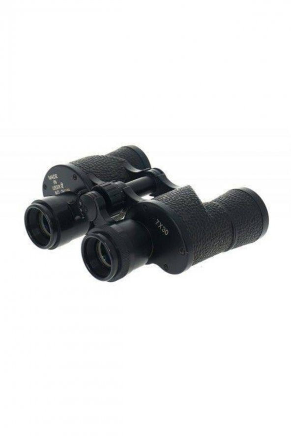 Baigish 7x30 Metal Kurulma Deri Kaplamalı Orjınal Deri Çantalı Rus Dürbün - 3