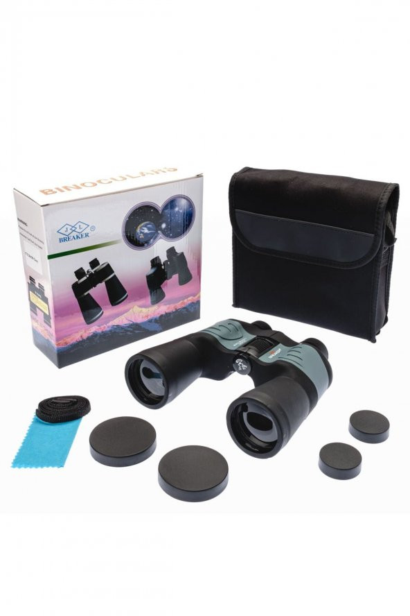 Breaker 20×50 Ct Profesyonel El Dürbünü – 1000m/56m – Gri