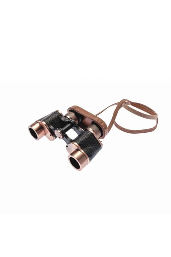 Baigish 6x24 Orjinal Deri Çantalı Prinç Kaplama Subay Dürbünü - Su Geçirmez - Rus Malı - 1000m/86m - 5
