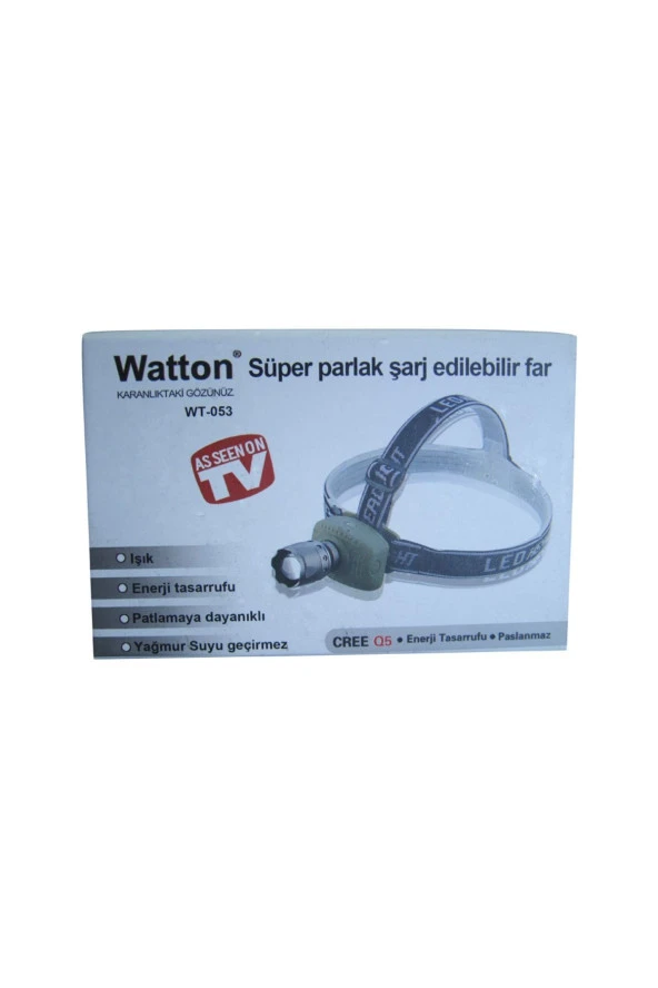 Watton Süper Zoomlu Kafa Lambası Watton Wt-053