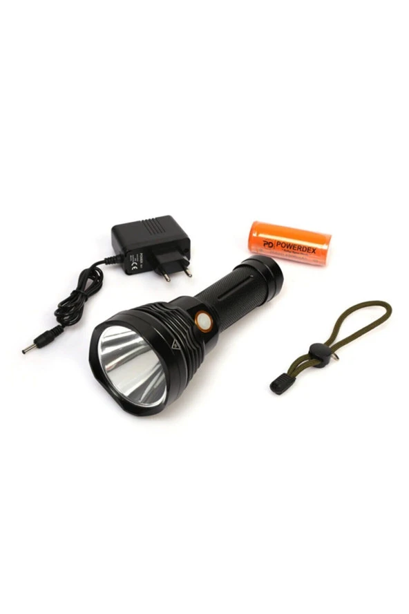 powerdex Pd-6692 15 Watt 1000 Lümen Profesyonel Şarjlı El Feneri