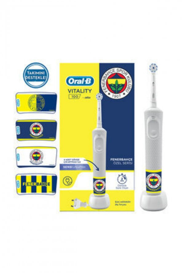 D100 Fenerbahçe Şarj Edilebilir Diş Fırçası