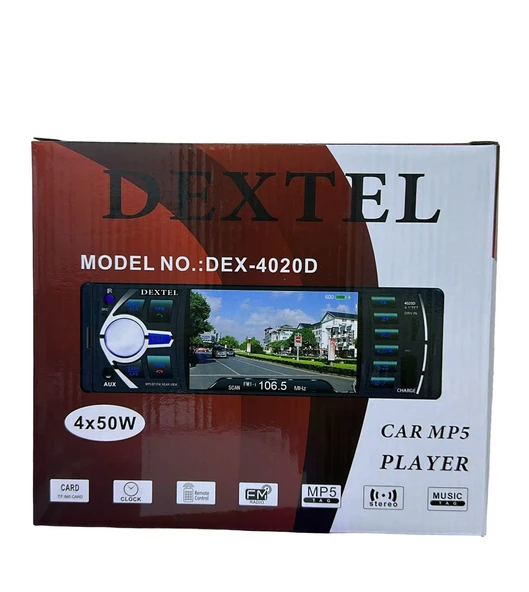 Dextel Dex-4020D Ekranlı Oto Araç Teyp Bluetooth Aux Fm Usb - 2